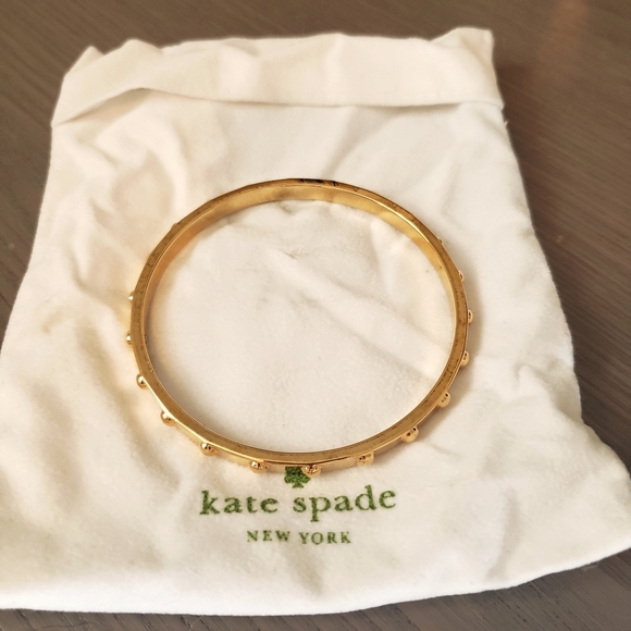 Kate Spade Gold Dots Bangle - Picture 1 of 6
